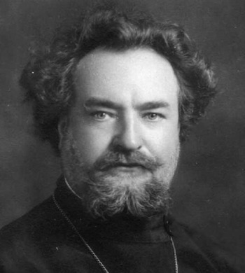 Fr. Vladimir Sakovich, rector of Holy Trinity Cathedral in San Francisco, who served the first Orthodox services in Berkeley
